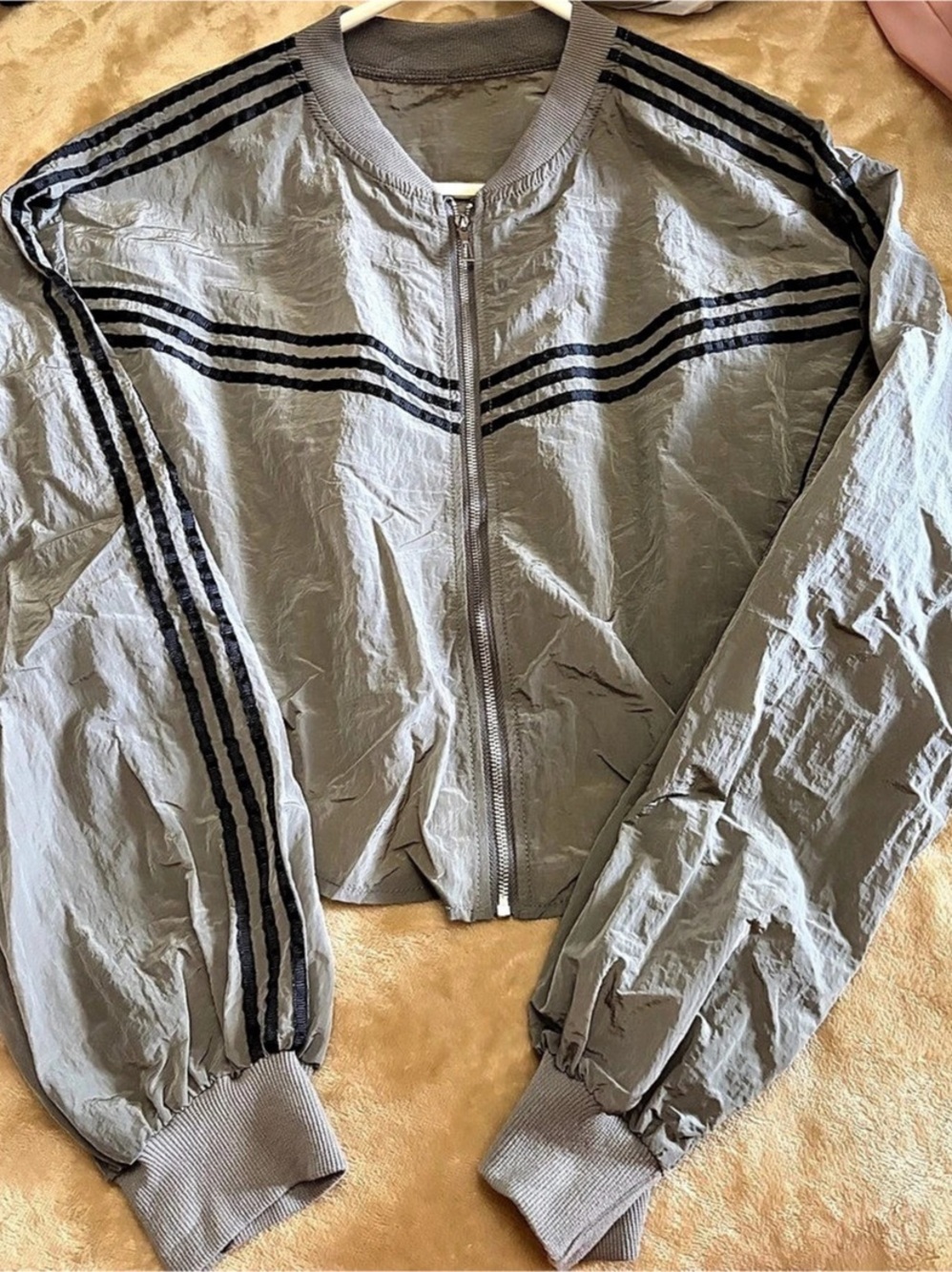 Essentials 3-Stripes Lifestyle Woven Bomber Jacket